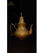 Moroccan teapot,HandcraftedTeapot in Fez Tea maker, brass teapot, handcrafted 
