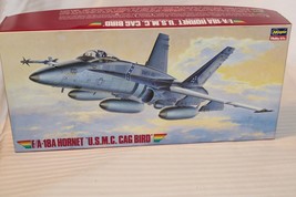 1/72 Scale Hasegawa, F/A-18 Hornet USMC Cag Bird Jet Model Kit #SP30 BN ... - £55.31 GBP