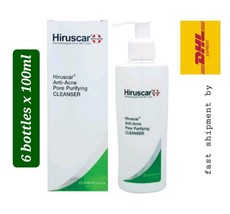 6 bottles x 100ml Hiruscar Anti-Acne Pore Purifying Cleanser -shipment by DHL - £101.19 GBP