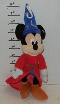 Walt Disney World Exclusive sorcerer mickey mouse 10&quot; plush toy - £18.61 GBP