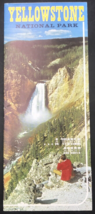 1972 Yellowstone National Park Travel Brochure Tourism Wyoming WY - £10.93 GBP