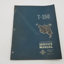 Cummins Model T350 Turocharger Shop Service Repair Manual Book - $20.59
