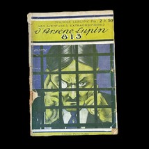 ca 1910 Arsene Lupin 813 Pulp Magazine Illustrated by Léo Fontan - £25.98 GBP