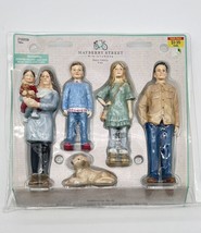 MayBerry Street Miniature Doll House Family Figures Set Of 5 Original Open Box - £13.15 GBP