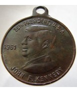 JOHN KENNEDY MEDAL 1961 United States 35th President Kennedy bronze Meda... - £3.92 GBP