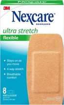 Nexcare Soft &#39;n Flex Bandages 8 Each (Pack of 3) - £22.36 GBP