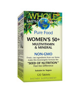 Natural Factors Whole Earth &amp; Sea Pure Food Women&#39;s 50+ Multivitamin &amp; M... - $76.02 CAD