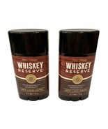 X 2 Bath Body Works Whiskey Reserve Mens Collection Antiperspirant Deodorant Lot - $25.94