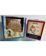 Lot With 3 Wooden Mind Teasing Puzzles Aristotle&#39;s # &amp; Tic Tac Toe  &amp;  S... - $27.06 CAD
