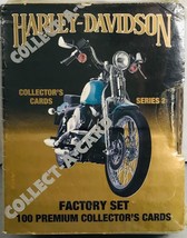 Harley-Davidson Collector&#39;s Cards Series 2 Factory Set Limited Edition 1... - £15.46 GBP