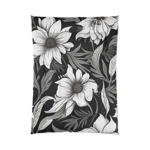 Monochromatic Floral - Blossom Maximalism, Watercolor Flower Pattern, Soft Cream - $132.53 - $173.29