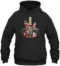 Van Halen Guitar Concert reprint Fits All Size Hoodie Sweatshirt Black f... - £29.37 GBP+
