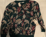 Vintage Alfred Dunner Sweater Green Medium New With Tags Sh2 - £31.57 GBP
