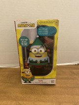 Gemmy Airdorable Minions Bob Christmas Elf 2ft Tall Usb / Battery Power Used - $25.00