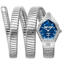 Just Cavalli Women&#39;s Mesmerizing Blue Dial Watch - JC1L304M0015 - £149.34 GBP