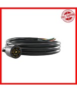 12V Heavy-Duty 7-Way Plug with ROJ Connector - 15 Amps of Secure Connect... - $483.92 MXN