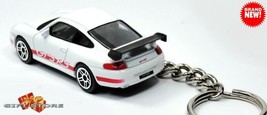 HTF RARE KEYCHAIN WHITE PORSCHE 911 GT3 RS 996 CUSTOM Ltd EDITION GREAT ... - £44.58 GBP