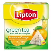 Lipton Pyramids Tea (Mandarin Orange, Pack of 1) - $14.91