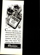 1937 Glenmore Kentucky Straight Bourbon Whiskey Men Vintage Print Ad d8 - £19.21 GBP