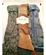 3X Simply Chic- Womens Scarf- One Size, Assorted Colors/Patterns - $8.82