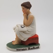 Vintage Norman Rockwell Figurine Daydreamer Saturday Evening Post Grossman 1979 - £15.61 GBP