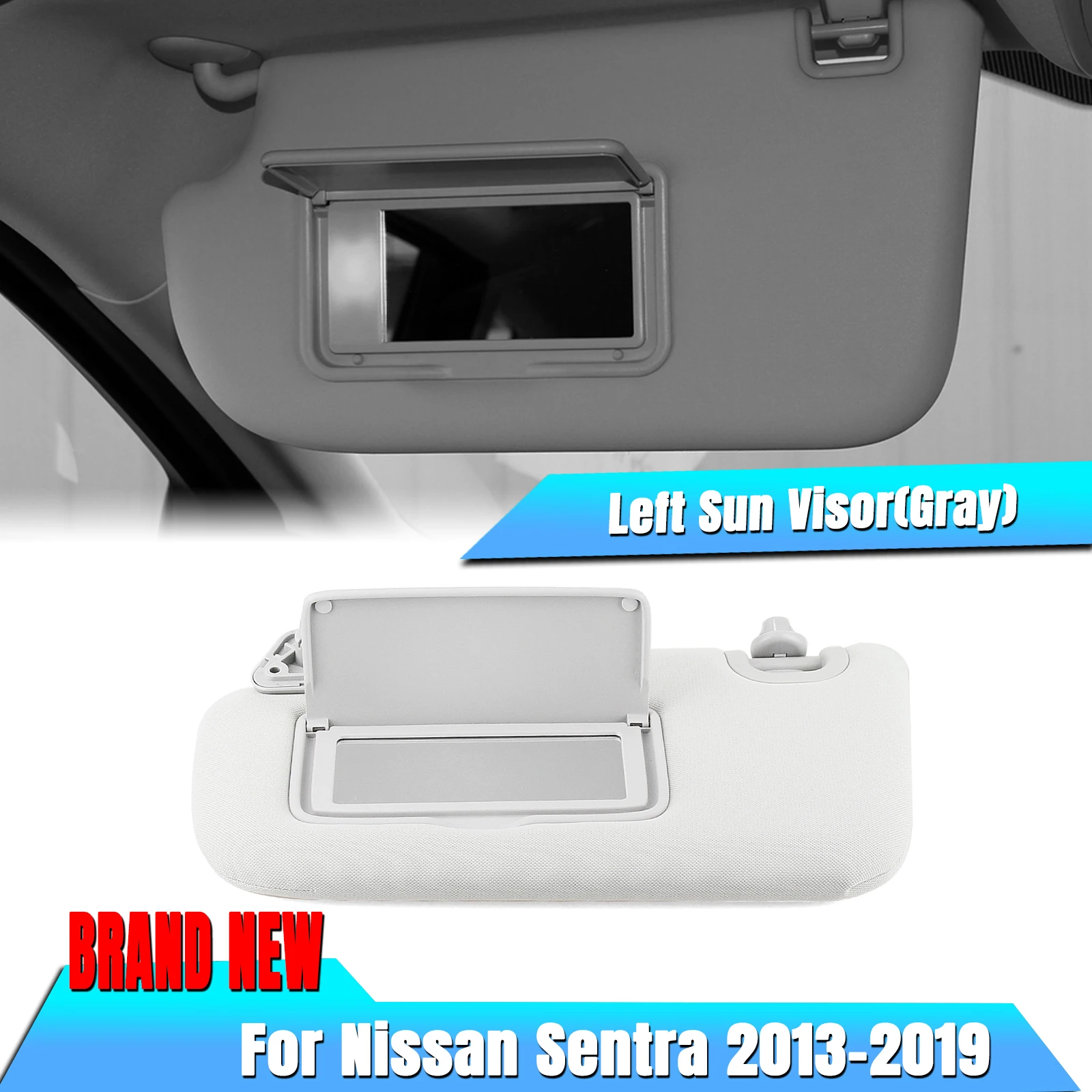 Lhd Car Sun Visor Front Shade Sunshade Cover Sunvisor For Nissan Sentra - £47.55 GBP