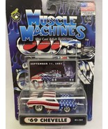 1969 Chevy Chevelle Hood Scoop Sept 11 2001  01-101 Muscle Machines 1/64 1Y - $9.42 CAD