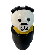 Vintage 1984 Fisher Price Little People Dog Yellow Collar 3 1/2” tall - $74.76 MXN
