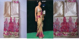 Priyanka Chopra Saree, Inspired Bollywood Saree, Designer Manish Malhotra Saree, - £97.84 GBP