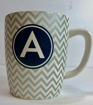 Target Stoneware Monogram Ceramic Coffee Cup Mug Personalized Letter Initial - $18.99
