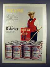 1971 Budweiser Beer Ad - Pick A Pair - $18.49