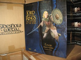 SIDESHOW WETA LORD OF THE RINGS EOWYN AS DERNHELM STATUE NEW - £392.52 GBP