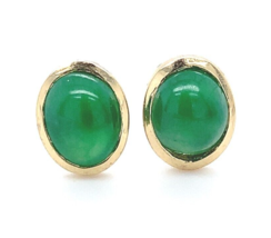 Authenticity Guarantee

18k Yellow Gold A Grade Jadeite Jade Stud Earrin... - $1,598.49 CAD