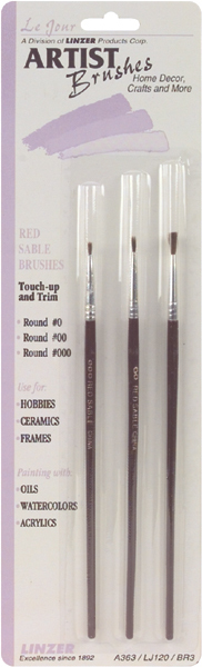 Red Sable Artist Brush  - $6.93