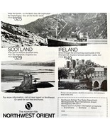 Northwest Orient Air Lines 1979 Advertisement Aviation Scandinavia Europ... - $24.99