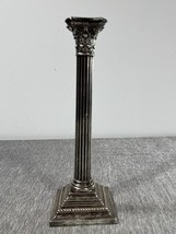 Gorham Sterling Silver Corinthian Column Candlestick Engraved Neoclassic... - $593.99