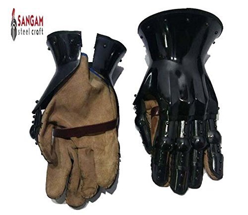 NauticalMart SCA LARP Medieval Knight Gauntlets Functional Armor Gloves