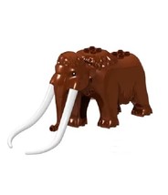 MOC City Animal Building Block Mammoth, Minifigures Brick Toys - $8.95