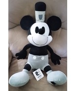 MICKEY MOUSE BLACK AND WHITE Brand New Plush Stuffed Animal 21&quot; JAPAN TO... - $61.53 CAD