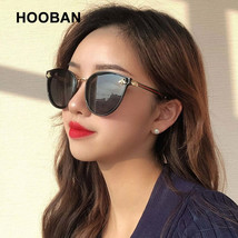 HOOBAN - Original 2021 Luxury Cat Eye Sunglasses Women Men Brand Designer Bee La - £55.36 GBP