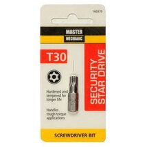 Master Mechanic 160370 1 -Inch, TX30, Security Torx Bit - $16.25
