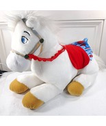 Disney Store Snow White Pony Plush Horse Laying Down 18&quot; Stuffed Animal ... - $1,881.67 MXN