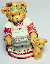 Cherished Teddies AMANDA &quot;Here&#39;s Some Cheer to Last the Year&quot; 1995 Figurine - $8.86