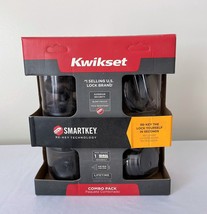 Bronze Kwikset Smartkey Combo-Superior Pick Resistance-Rekey The Lock Yourself - £22.11 GBP
