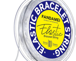 1Mm Elastic Bracelet String Cord, Crystal Stretch Bead Cord for Bracelet... - $10.67