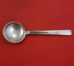 Arvesolv #17 by Hans Hansen Sterling Silver Cream Soup Spoon large 6 1/2&quot; - £84.85 GBP