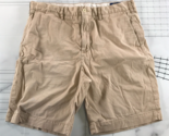 Polo Ralph Lauren Shorts Mens 34 Tan Cotton Blend Stretch Classic Fit - $19.79