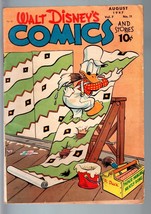 Walt Disney&#39;s Comics And Stories #83-1947-DONALD DUCK-MICKEY MOUSE-C BARKS-VG Vg - £51.19 GBP