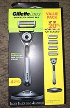 Gillette Razor with Exfoliating Bar by Gillette Labs, Shaving Kit for Me... - £18.04 GBP