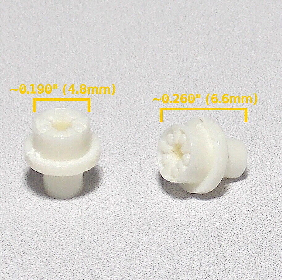 2pc BTO Newly Made Aurora T-Jet TUFF ONES Style HO Slot Car FRONT Wheels... - $1.49